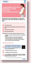 Article prêt à diffuser Les rencontres collectives maternité de la CPAM et de la CAF de la Charente-Martime