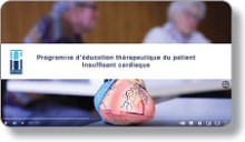 Vidéo du programme d'éducation thérapeutique sur l'insuffisance cardiaque du Centre Hospitalier Royan-Atlantique