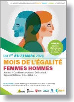 Programme du Mois de l'Égalité Femmes Hommes à Rochefort