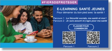 QR codes e-learnig santé jeunes