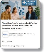 Retour sur le webinaire dédié aux Travailleurs Indépendants