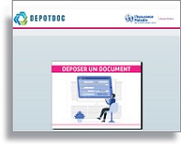 Page d'accueil du site DEPOTDOC