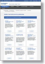 L'ensemble des thématiques proposées par la Cnam à ses partenaires, sur ameli.fr