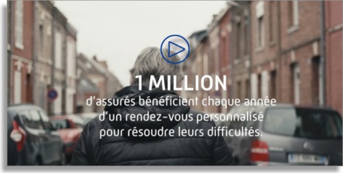 1 million d'assurés bénéficient chaque année d'un rendez-vous personnalisé pour résoudre leurs difficultés